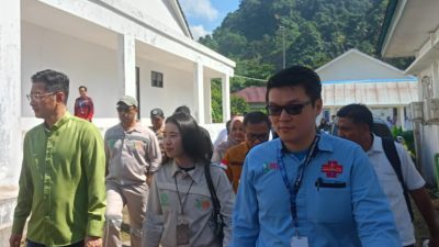 Dukung Pembangunan RSUD Weda, Vice President Direktur PT. IWIP Tinjau RSUD Weda