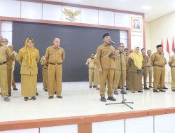 Wakil Bupati dan Sekda Halmahera Tengah Pimpin Apel Pagi, Kembali Tekankan Disiplin dan Inovasi