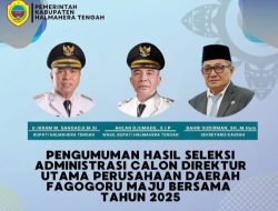 Pansel Umumkan Hasil Seleksi Administrasi Dirut PD Fagogoru Maju Bersama: Tujuh Lolos, Satu Gugur