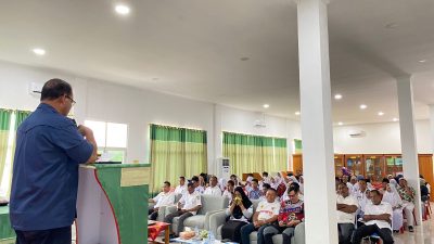 Disparekraf Halmahera Tengah Libatkan Pelajar dalam Sosialisasi Kelompok Sadar Wisata