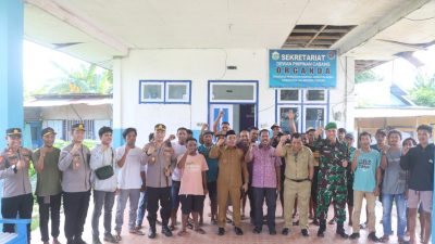 Wabup dan Sekda Halteng Pimpin Patroli Forkopimda, Ajak Masyarakat Jaga Keamanan