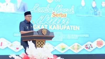 Bupati Halteng Buka Lomba Masak Serba Ikan 2025: Gemarikan untuk Cegah Stunting
