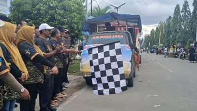 Wakil Bupati Halteng Buka Karnaval Kirab Budaya Nusantara, Ajak Pererat Silaturahmi Antar Suku 