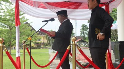 Jadi Irup Hari Sumpah Pemuda, Wabup Ahlan Bacakan Pidato Menteri Pemuda dan Olahraga
