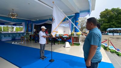 Bupati Ikram Ikuti Gladi Upacara HUT ke-35 Halmahera Tengah