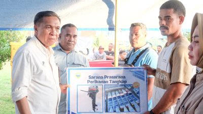 Dorong Peningkatan Ekonomi dan Kesejahteraan Masyarakat, IMS Serahkan Bantuan Sarpras Perikanan