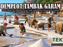 Gebrakan TEKAD 2025: Desa Umiyal Bangun Tambak Garam Modern Pertama di Maluku Utara