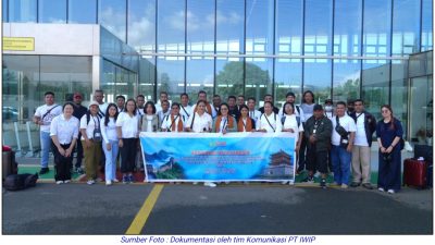 Tunjukkan Komitmen Pemberdayaan, IWIP Berangkatkan Tokoh Masyarakat dan Karyawan ke Tiongkok