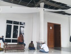 Ambruknya Plafon Aula Kantor Bupati Halmahera Selatan, Disperkim Gerak Cepat dan Lakukan Pemeriksaan Menyeluruh
