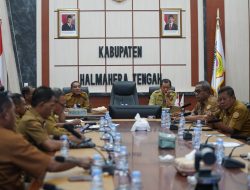 Wabup Halteng Pimpin Rapat OPD, Bahas Progres Program hingga Isu Strategis Seperti RDTR dan Pilkades