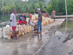 Proyek Talud Penahan Ombak Desa Sidopo Tak Adil Pada Warga, DPRD Halsel Bakal Panggil Kontraktor dan Dinas Terkait