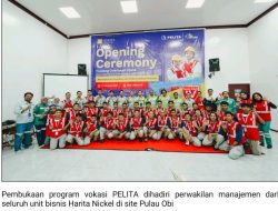 Program PELITA Angkatan IV: Harita Nickel Berikan Kesempatan 40 Pemuda Obi Jadi Operator Alat Berat Bersertifikasi