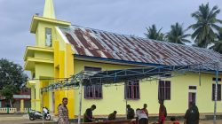 Gotong Royong Bangun Taman Paskah di Matuting Tanjung, Pemdes dan BPD Jalin Sinergi dengan Masyarakat