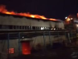 Si Jago Merah Kembali Mengamuk di IWIP, Gudang Kapur PT. Huafei Terbakar