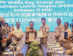 Kerja Sama PLN dan PT Weda Bay Energi: Tanda Tangani Perjanjian Listrik 11 MW di Halmahera Tengah