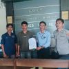 Diduga Dianiaya Oknum Polisi, Ferdi Latumeten Lapor ke Polres Halsel Didampingi Tim Kuasa Hukum