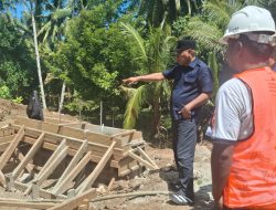 Tinjau Lokasi Jembatan Ake Busale, Wagub Sarbin Sebut Proyek Berjalan Lancar