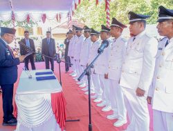 Lantik 9 Kepala Desa di Batu Dua, IMS: Jadilah Pemimpin Adil dan Ujung Tombak Pemerintahan