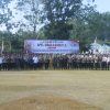 Hadapi Musim Kemarau, Polres dan Pemkab Halteng Gelar Apel Siaga Karhutla