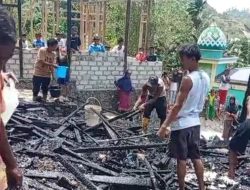 Rumah Pasutri 4 Anak di Loleojaya Ludes Terbakar, Penyebab Belum Diketahui
