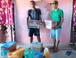 Pemdes Loleojaya Gerak Cepat Salurkan Bantuan, Ringankan Beban Korban Kebakaran