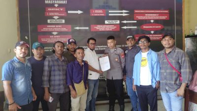 Dugaan Pencemaran Nama Baik Sekretaris PWI, Oknum RL Dilaporkan ke Polres Halsel