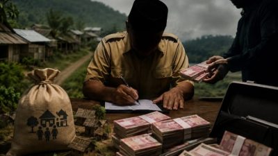 Aboy Tendean Disorot Dugaan Penyalahgunaan Dana Desa di Halsel, LPP Tipikor Bawa Kasus ke Mabes Polri