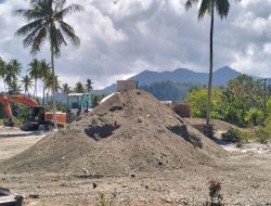 Diduga Pakai Material Ilegal, Polres Halsel Selidiki Proyek Jembatan Ake Dolik