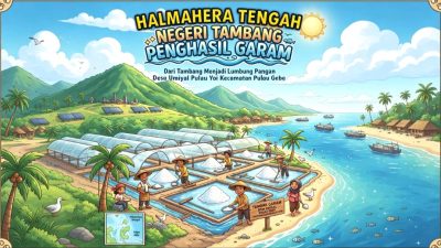 Negeri Tambang Penghasil Garam: Paradoks Ekonomi di Maluku Utara dan Asa Baru dari Pulau Gebe