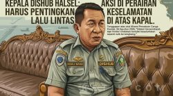 Tanggapi Aksi Demo di Laut Kawasi, Kadishub Halsel Imbau Jangan Ganggu Lalu Lintas Kapal