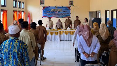 Beri Insentif Warga Kurang Mampu, Bapenda Halteng Sosialisasi Pembebasan BPHTB