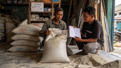 Pasokan Terhenti, Semen di Labuha Langka dan Harga Melonjak