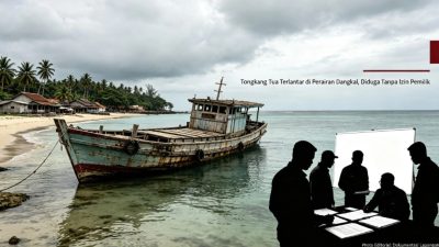 Tongkang Terlantar Dijual Tanpa Izin Pemilik, Diduga Libatkan Kades Laigoma dan Ketua DPAC PKS