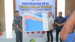 Pemkab Halteng Terima Peta Zona Nilai Tanah, Dorong Optimalisasi Pendapatan Daerah