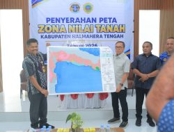 Pemkab Halteng Terima Peta Zona Nilai Tanah, Dorong Optimalisasi Pendapatan Daerah