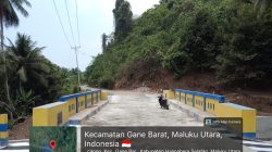 CV. Wosso Mobon Selesaikan Jembatan Ake Busale Lebih Cepat, Warga Gane Barat Bersyukur