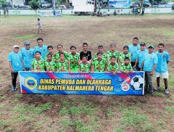 Meriahkan HUT ke-36, SSB Weda Junior B Bungkam Gemaf United A 5–0 di Piala Bupati U-13