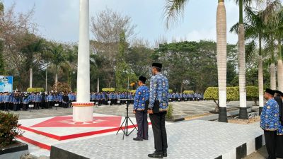 Pimpin Upacara Hari Disiplin Pegawai, Sekda Halsel Ingatkan ASN Jaga Amanah dan Kepercayaan
