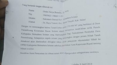 Diminta 50 Hari untuk Kosongkan Rumah, Warga Panamboang Menanti Kepastian Status Lahan