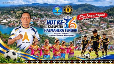 Sanggar Kabata dan SSB Weda Junior Siap Meriahkan HUT ke-36 Halmahera Tengah
