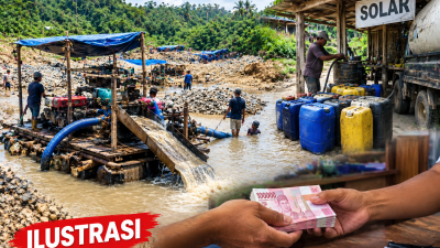 Polres Halsel Diminta Telusuri Dugaan Setoran PETI dan Distribusi Solar di Kaputusang